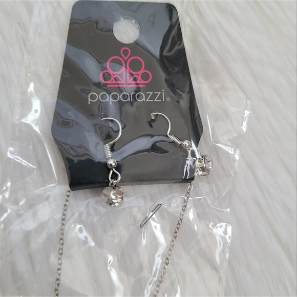 💙 Paparazzi Yellow Stone Necklace And Earrings Jewelry Set NWT (3 For $15] - Picture 5 of 6